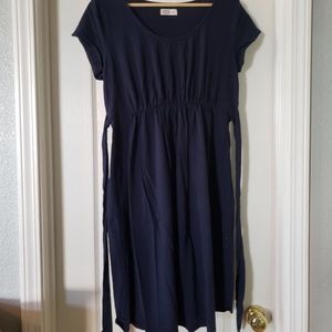 Old Navy Maternity Navy Blue Dress